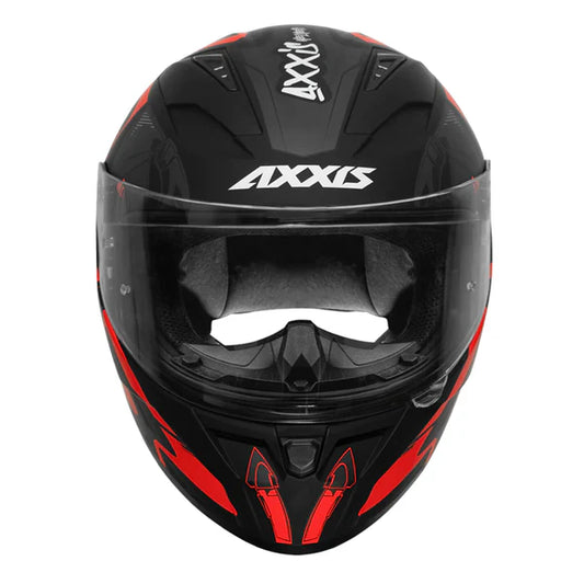 Axxis Segment Arrows Helmet Glossy Black & Red