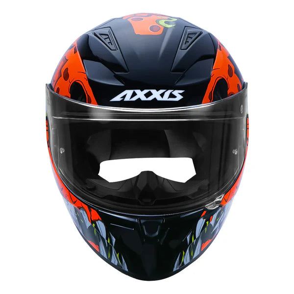 Axxis Segment Scratch Helmet Glossy Orange