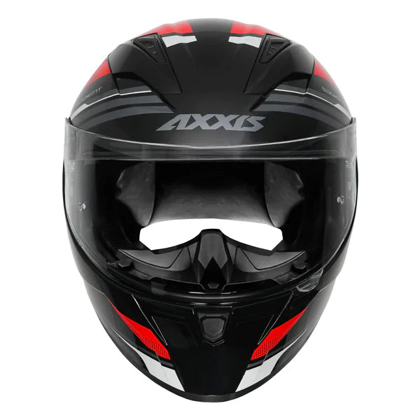 Axxis Segment Visual Helmet Black & Red