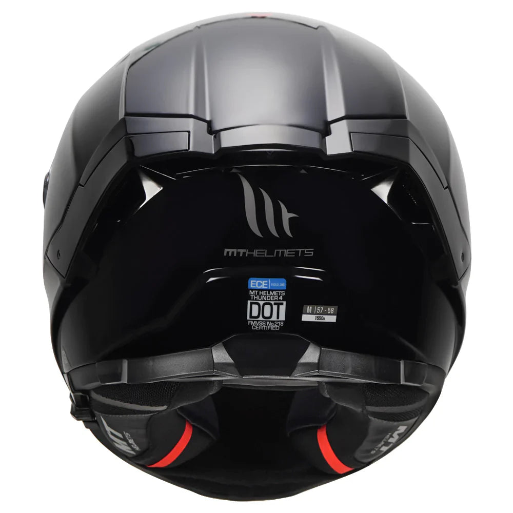 MT THUNDER 4 SV Glossy Solid Helmet - ItZspeed