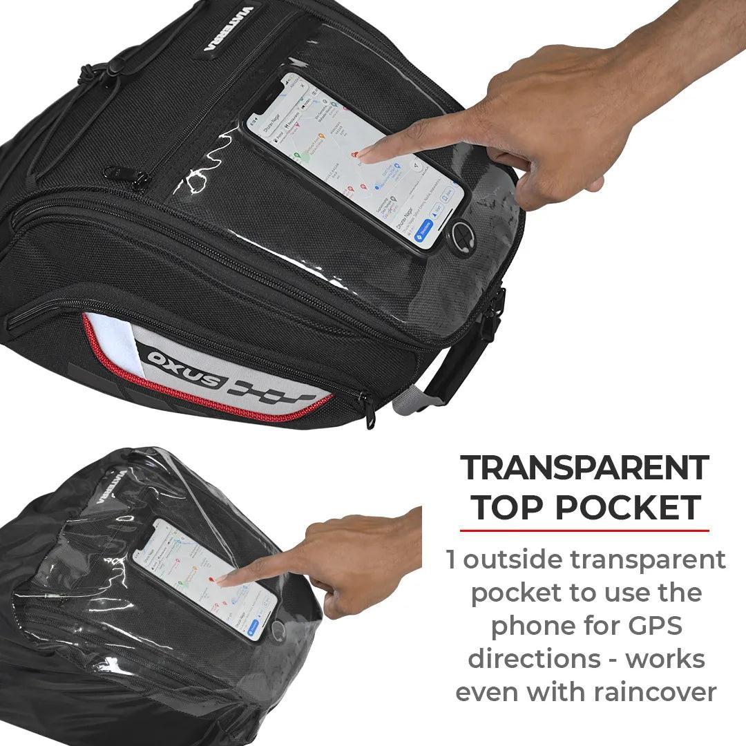 Viaterra Oxus Magnetic Motorcycle Tank Bag (Magnet Based) - ItZspeed